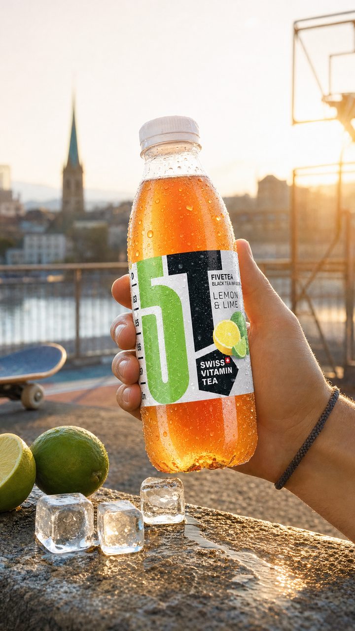 Fivetea Lemon-Lime, Kampagnenbild