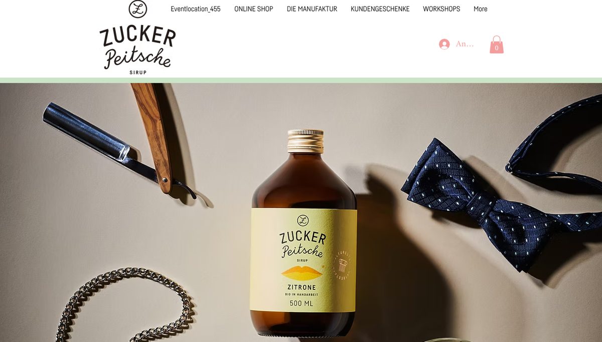 Alte Zuckerpeitsche-Website